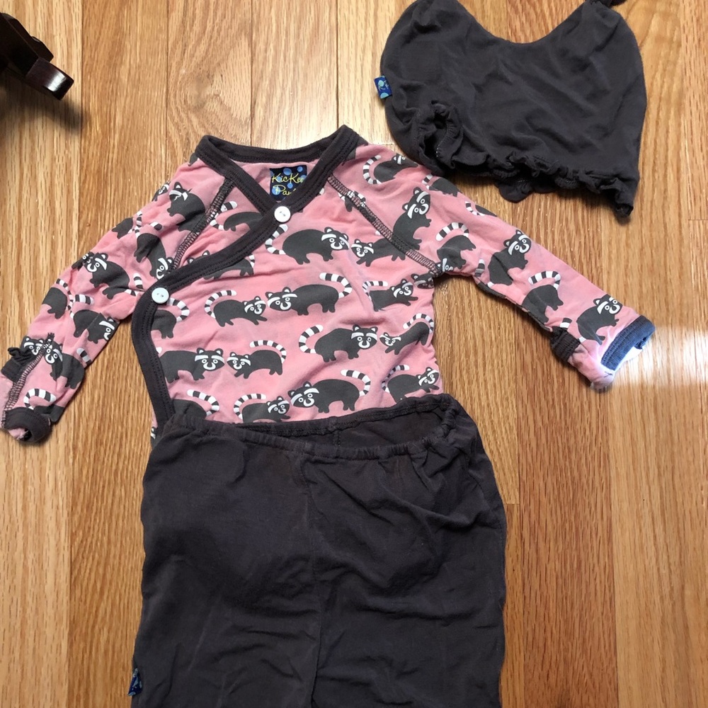 Kickee Pants outfit 3-6 months
